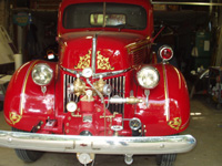 Gold Leaf Fire truck!