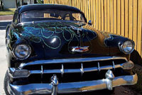 54 Chevy Flame job!